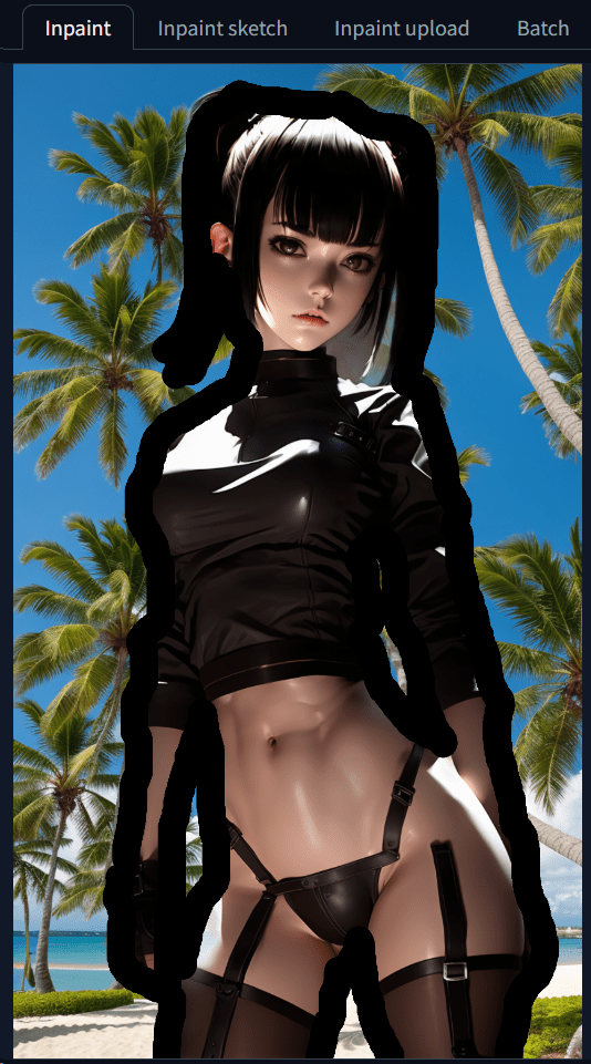 Sorce Modelの設定画面