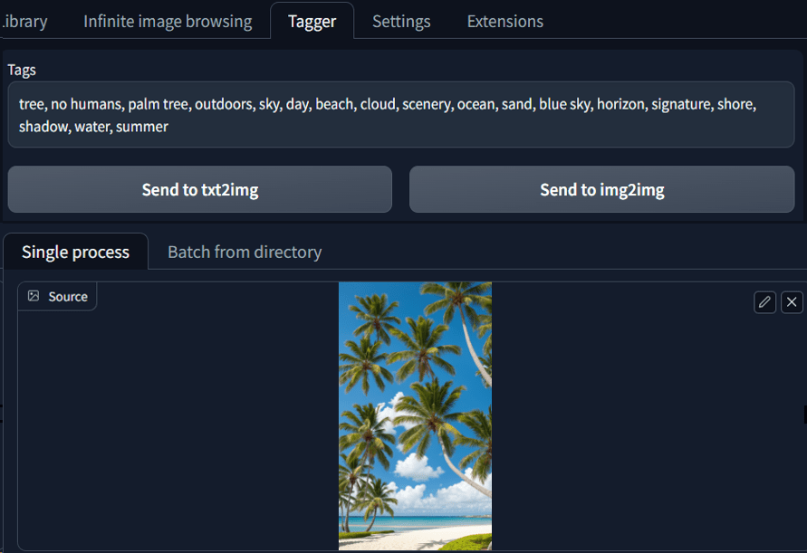 img2imgのインペイント設定